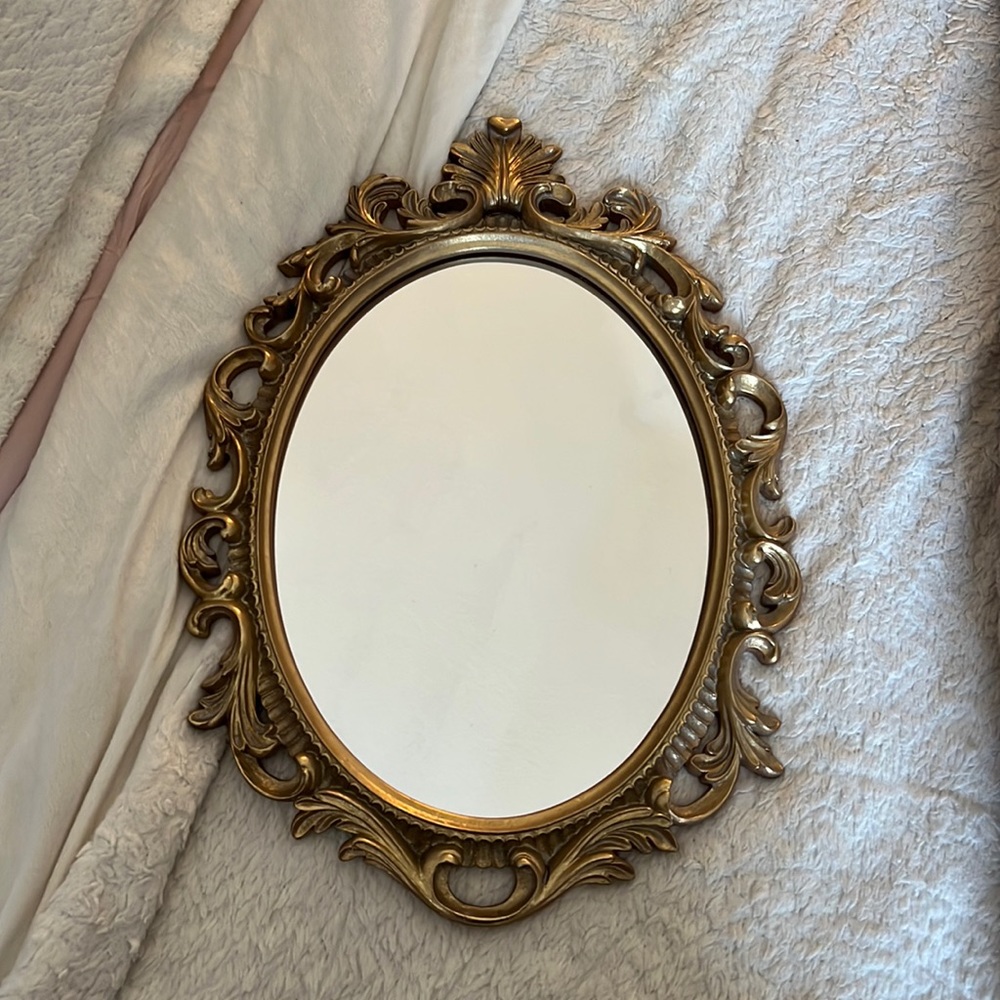 Victorian mirror. 19’ tall. New